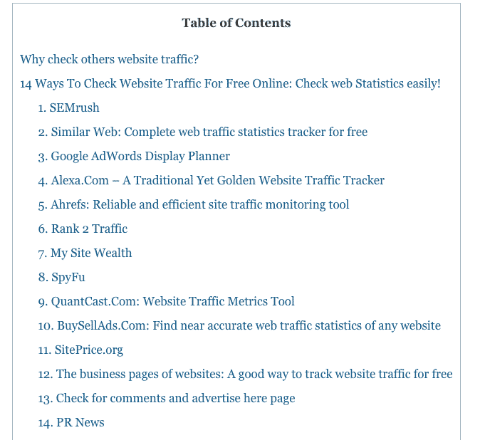 check-site-traffic-tools